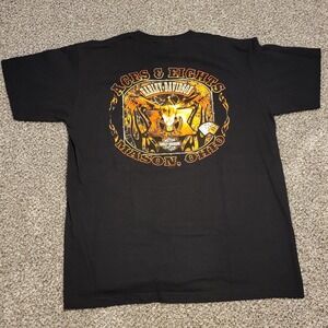 Vintage HARLEY DAVIDSON T-Shirt 2004 Aces & Eights MASON OHIO Mens XL New W Tags